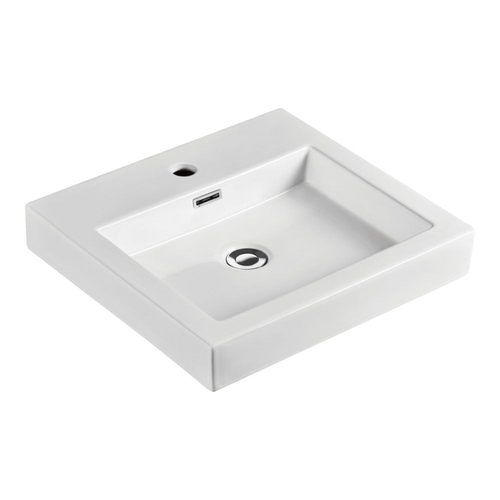 Fienza Como Basin 475 x 435 x 80mm, White