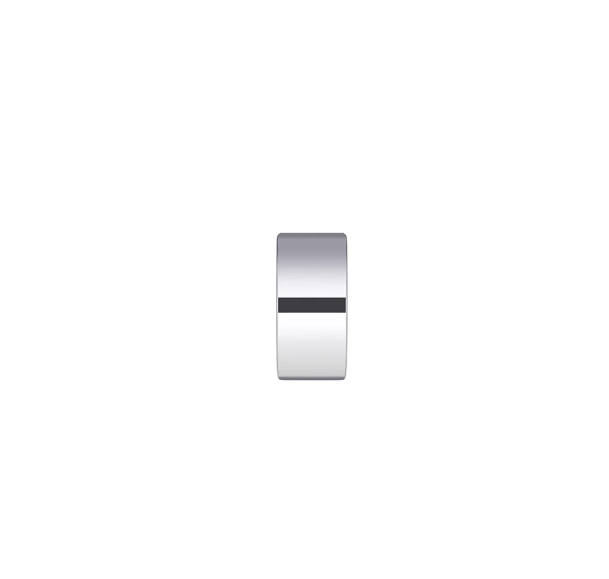 Meir Circular Wall Taps, Polished Chrome