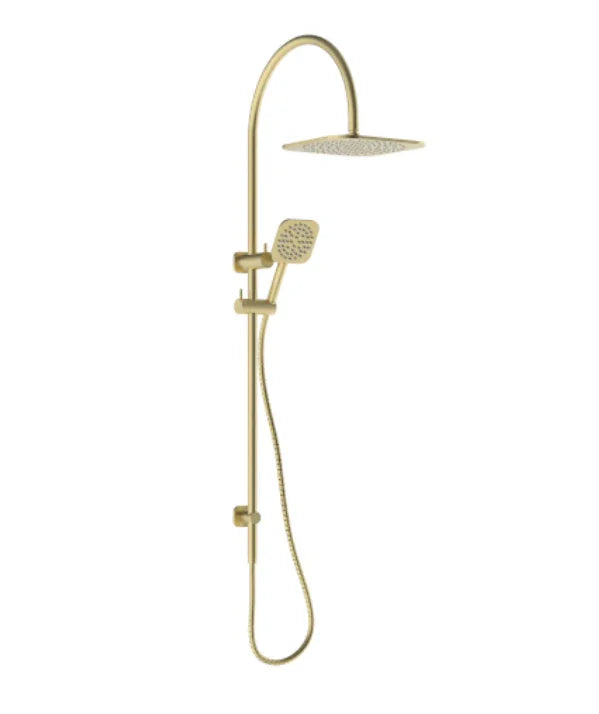 Millennium Jenex 250mm Combination Shower, Modern Brass
