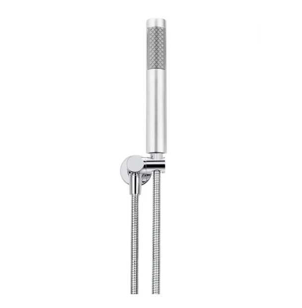 Meir Round Hand Shower on Swivel Bracket, Polished Chrome