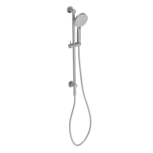 Millennium Finesa SQ Rail Shower Top Inlet, Gun Metal