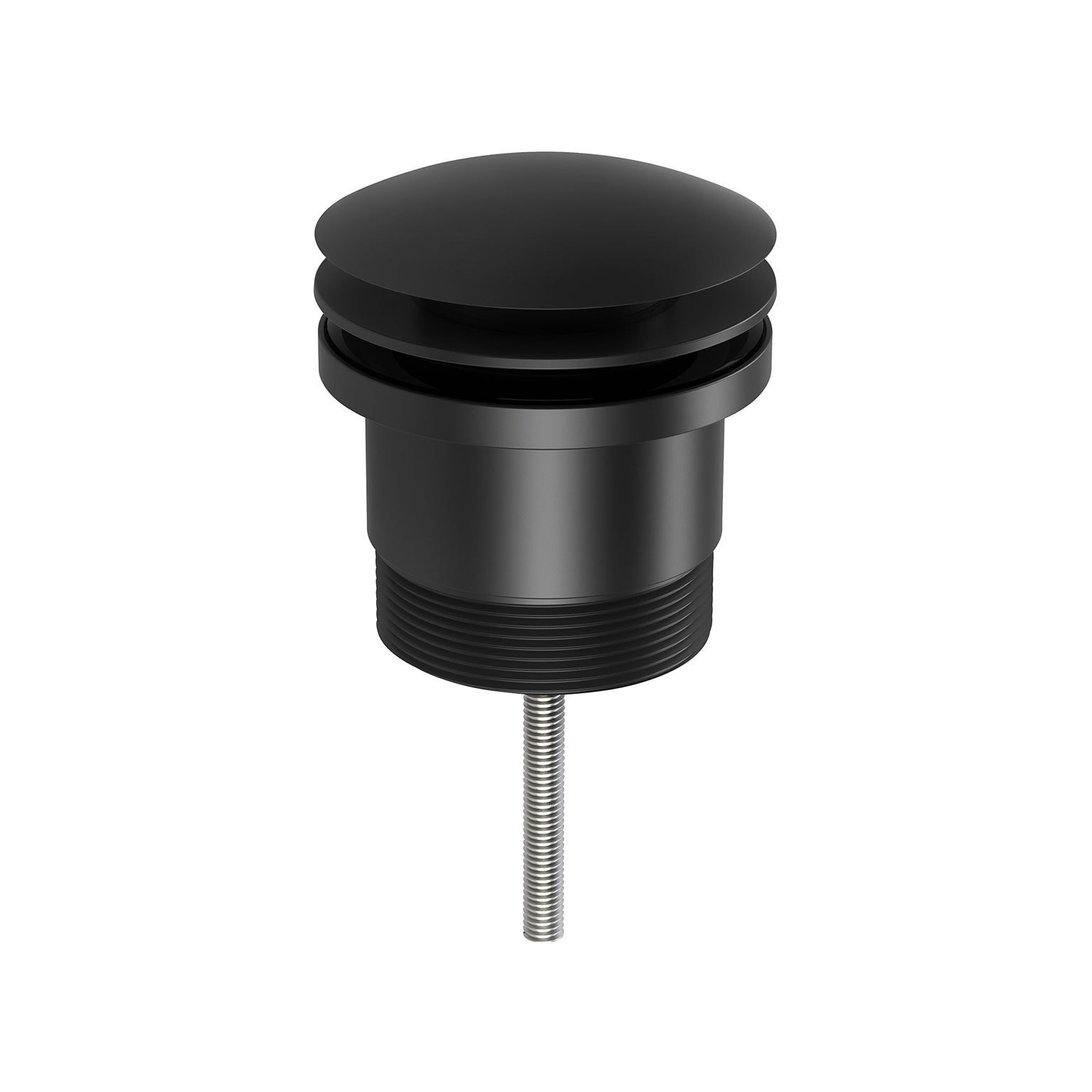 Phoenix 40mm Dome Pop Up Universal Waste, Matte Black