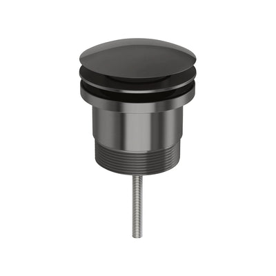 Phoenix 40mm Dome Pop Up Universal Waste, Brushed Carbon