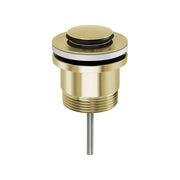 Phoenix 40mm Flat Pop Up Universal Waste, Brushed Gold