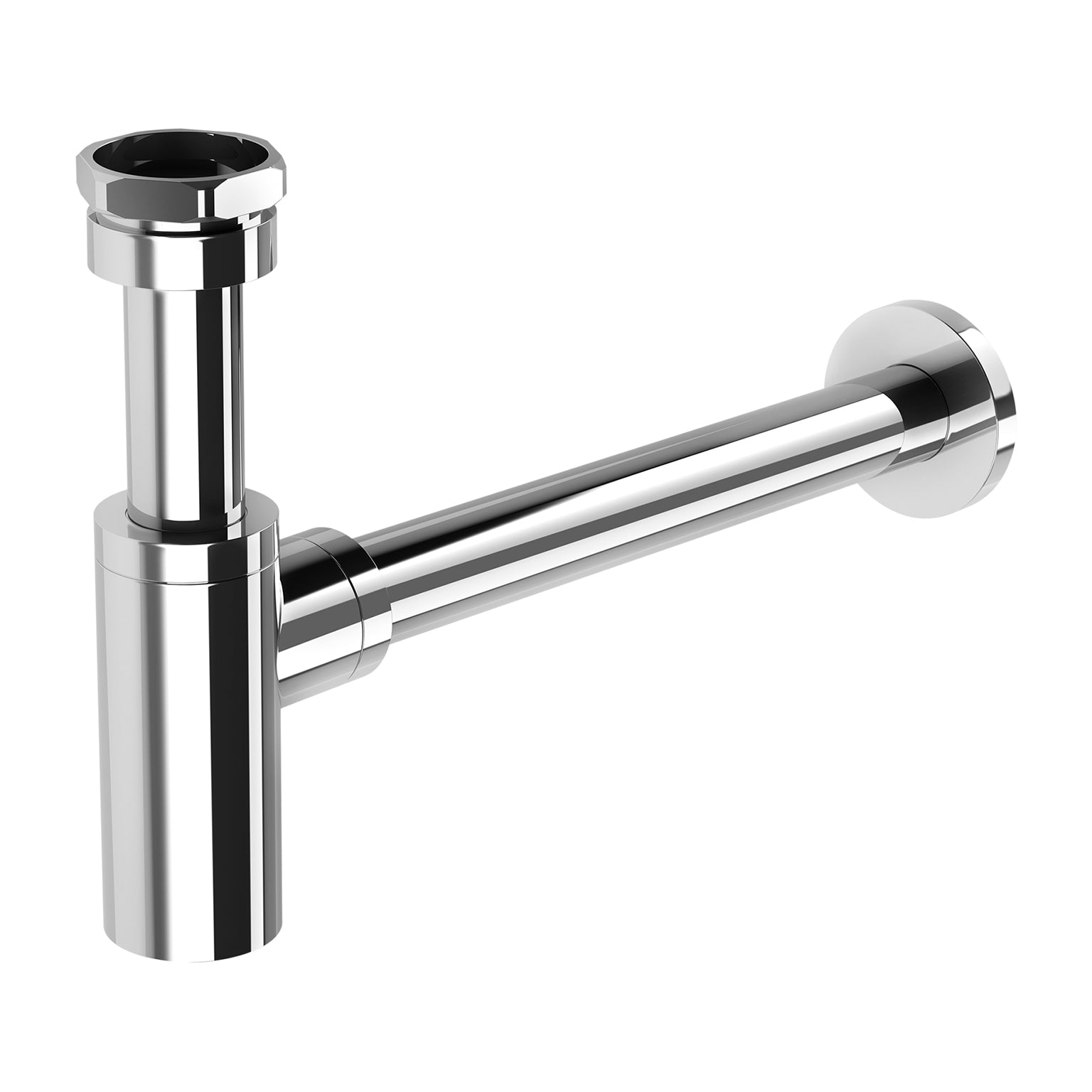 Phoenix 40mm Bottle Trap, Chrome