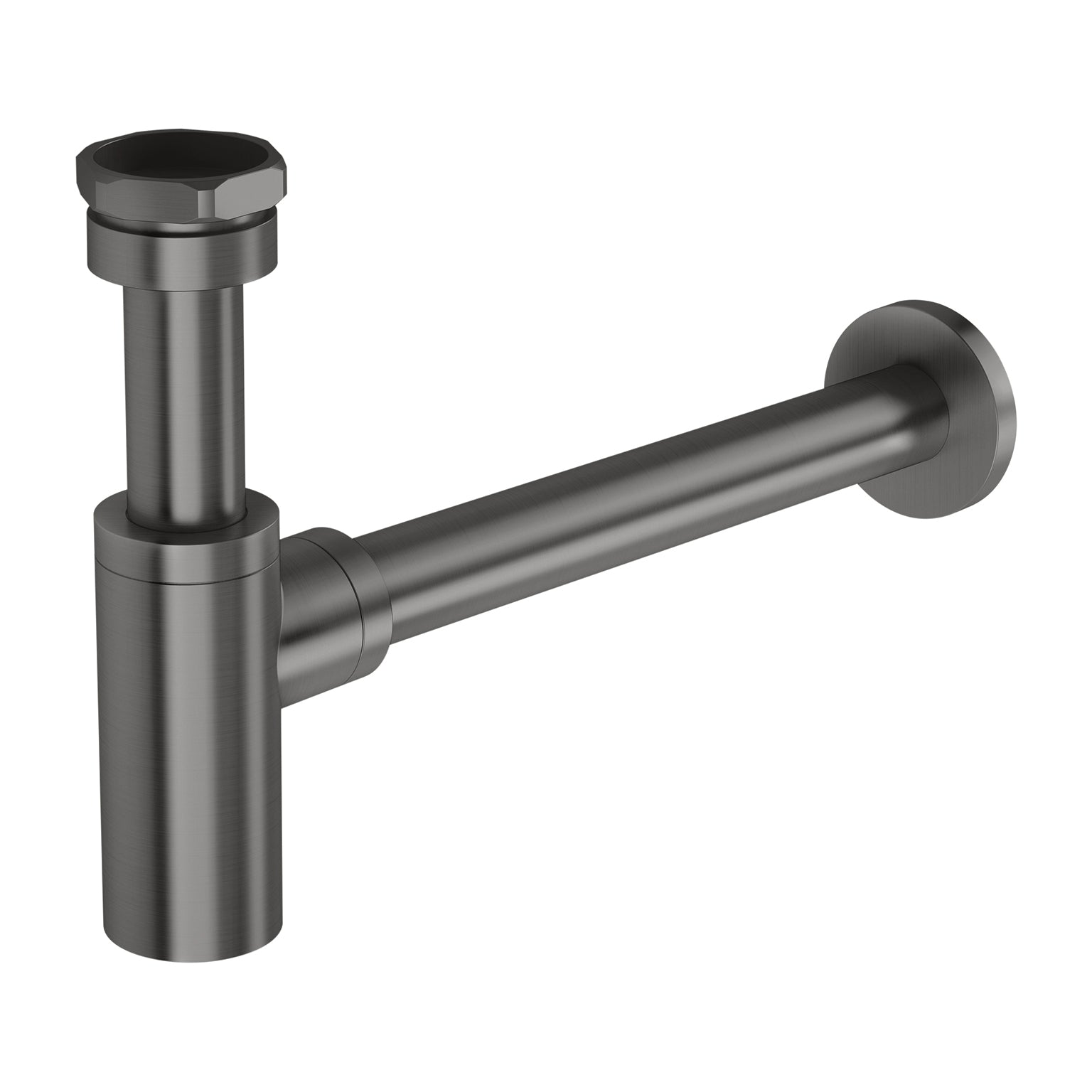 Phoenix 40mm Bottle Trap, Brushed Carbon