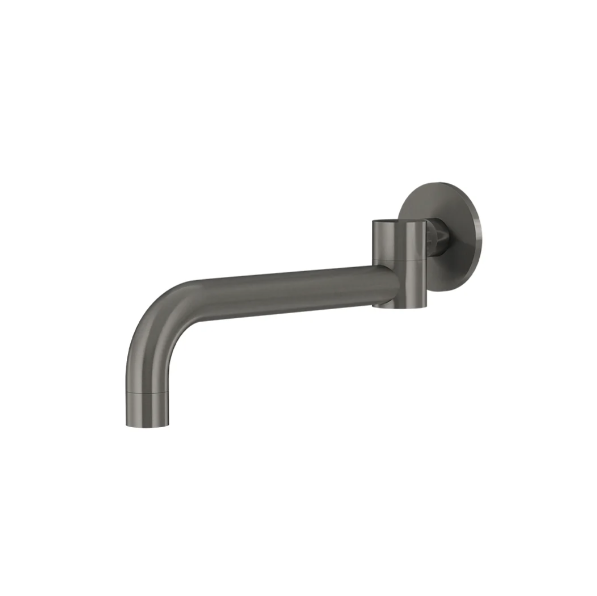 Meir Round Swivel Wall Spout, Shadow