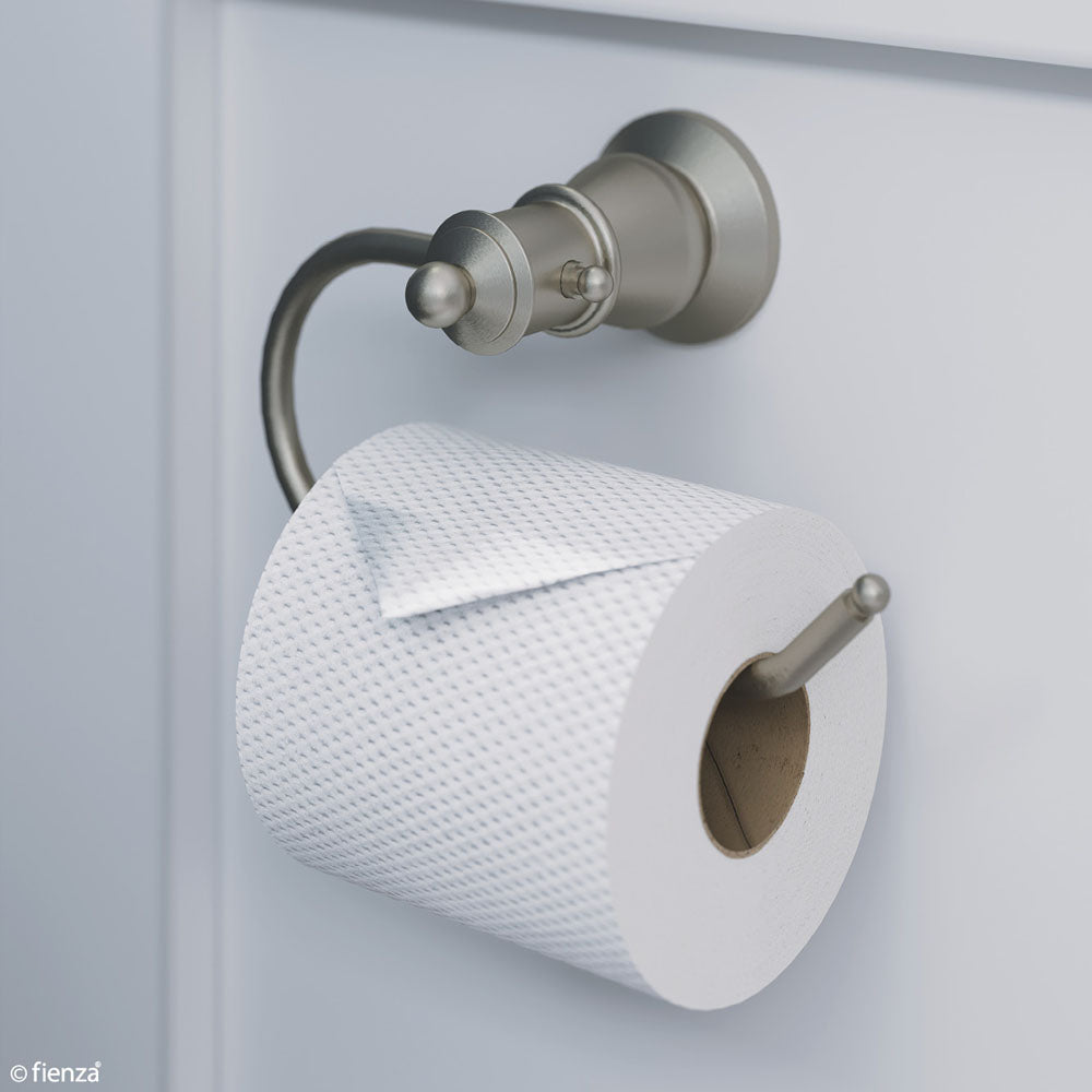 Fienza Lillian Roll Holder, Brushed Nickel