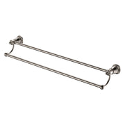 Fienza Lillian Double Towel Rail 800mm Adjustable, Brushed Nickel