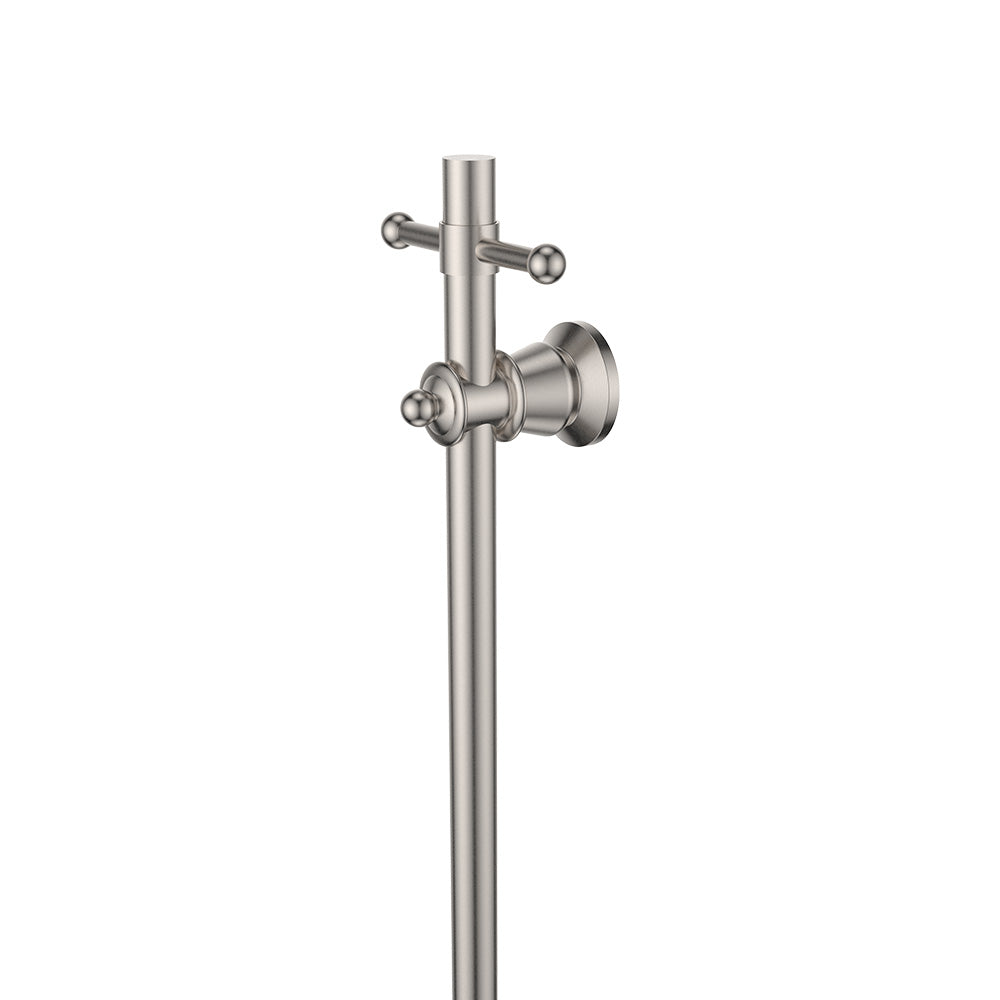 Fienza Lillian Vertical Heated Towel Rail, 93 x 1000mm, Brushed Nickel