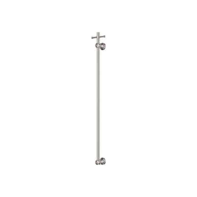Fienza Lillian Vertical Heated Towel Rail, 93 x 1000mm, Brushed Nickel