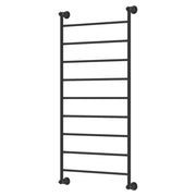 Fienza Lillian Heated Towel Rail, 600 x 1200mm, Matte Black