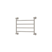 Fienza Lillian Heated Towel Rail, 600 x 450mm, Brushed Nickel