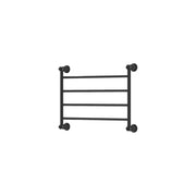 Fienza Lillian Heated Towel Rail, 600 x 450mm, Matte Black