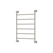 Fienza Lillian Heated Towel Rail, 600 x 800mm, Brushed Nickel