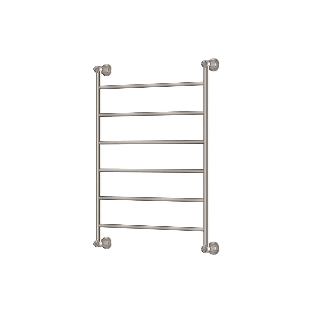 Fienza Lillian Heated Towel Rail, 600 x 800mm, Brushed Nickel