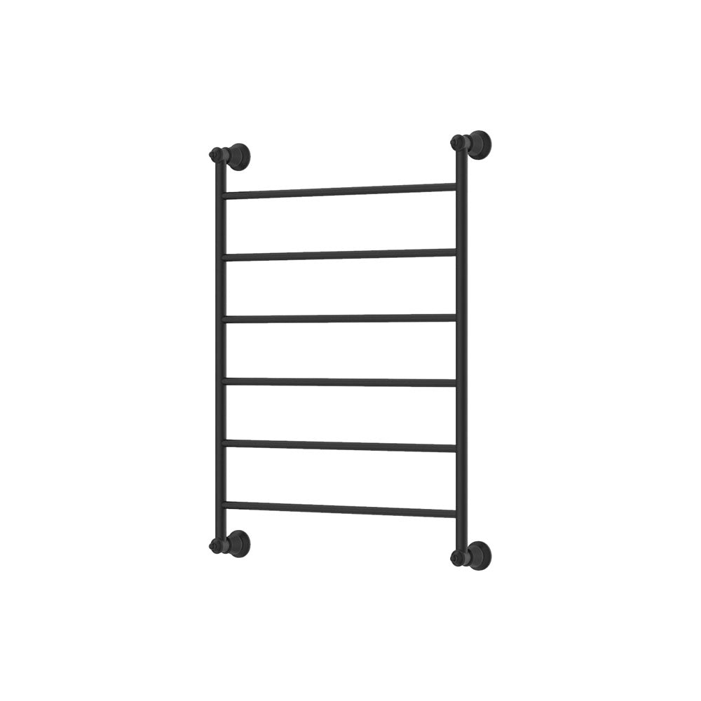 Fienza Lillian Heated Towel Rail, 600 x 800mm, Matte Black