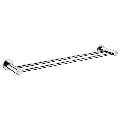 Fienza Stella Double Towel Rail 900mm Cut to Length Adjustable, Chrome