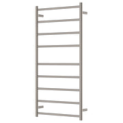 Fienza Isabella Heated Towel Rail, 600 x 1200mm, Brushed Nickel