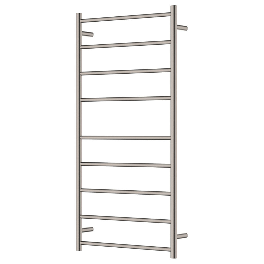Fienza Isabella Heated Towel Rail, 600 x 1200mm, Brushed Nickel