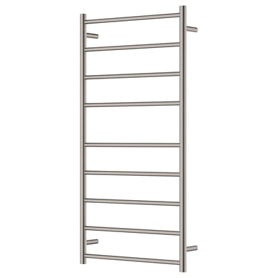 Fienza Isabella Heated Towel Rail, 600 x 1200mm, Brushed Nickel