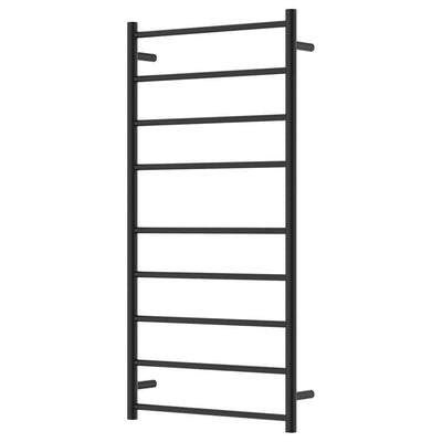Fienza Isabella Heated Towel Rail, 600 x 1200mm, Matte Black