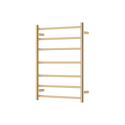 Fienza Isabella Heated Towel Rail, 600 x 800mm, Urban Brass