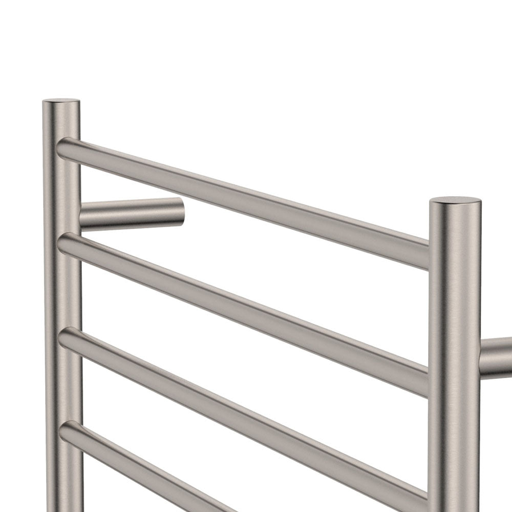 Fienza Isabella Heated Towel Rail, 750 x 700mm, Brushed Nickel