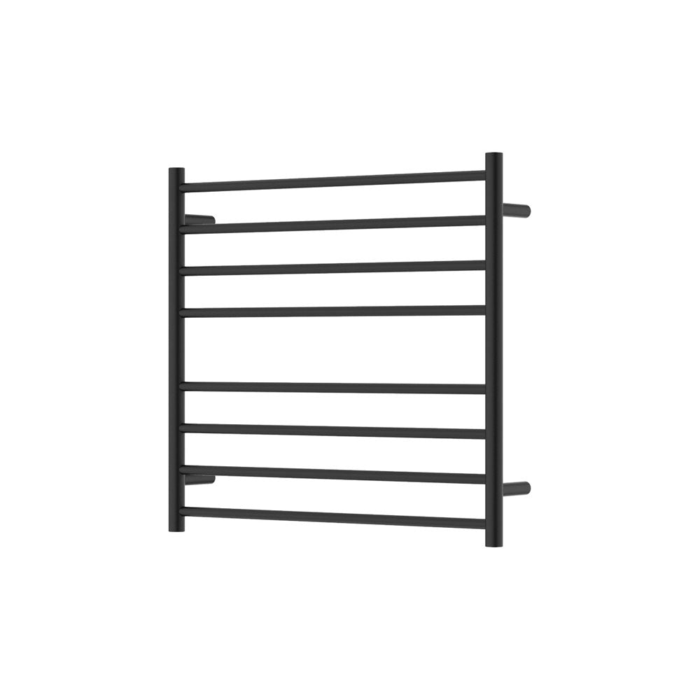 Fienza Isabella Heated Towel Rail, 750 x 700mm, Matte Black