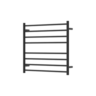 Fienza Isabella Heated Towel Rail, 750 x 700mm, Matte Black