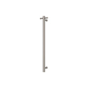 Fienza Isabella Vertical Heated Towel Rail, 100 x 900mm, Brushed Nickel