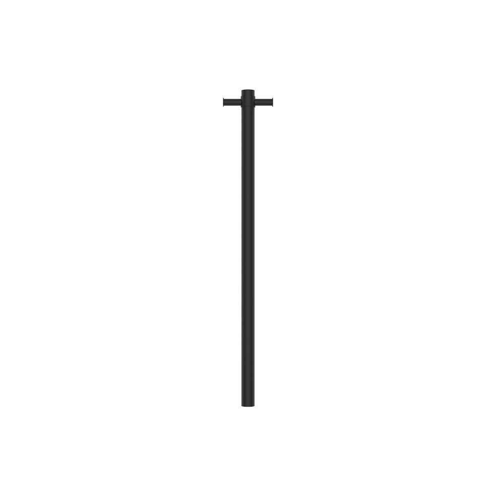 Fienza Isabella Vertical Heated Towel Rail, 100 x 900mm, Matte Black