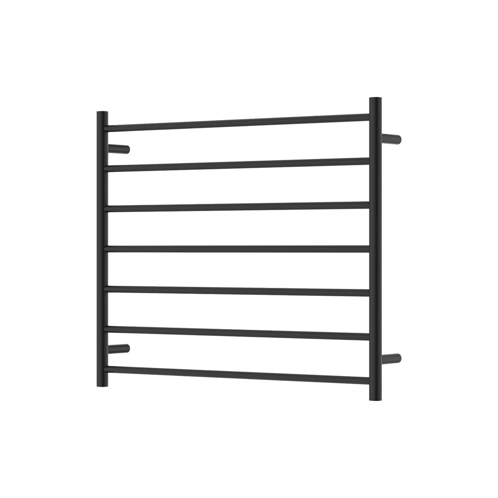 Fienza Isabella Heated Towel Rail, 900 x 750mm, Matte Black