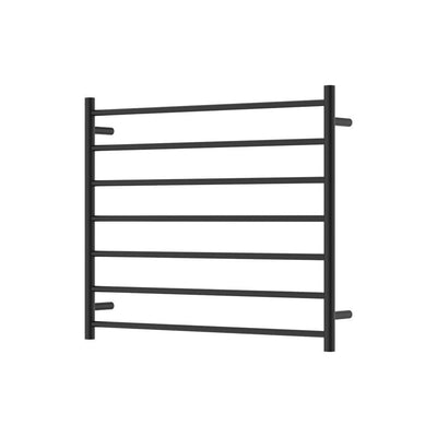 Fienza Isabella Heated Towel Rail, 900 x 750mm, Matte Black