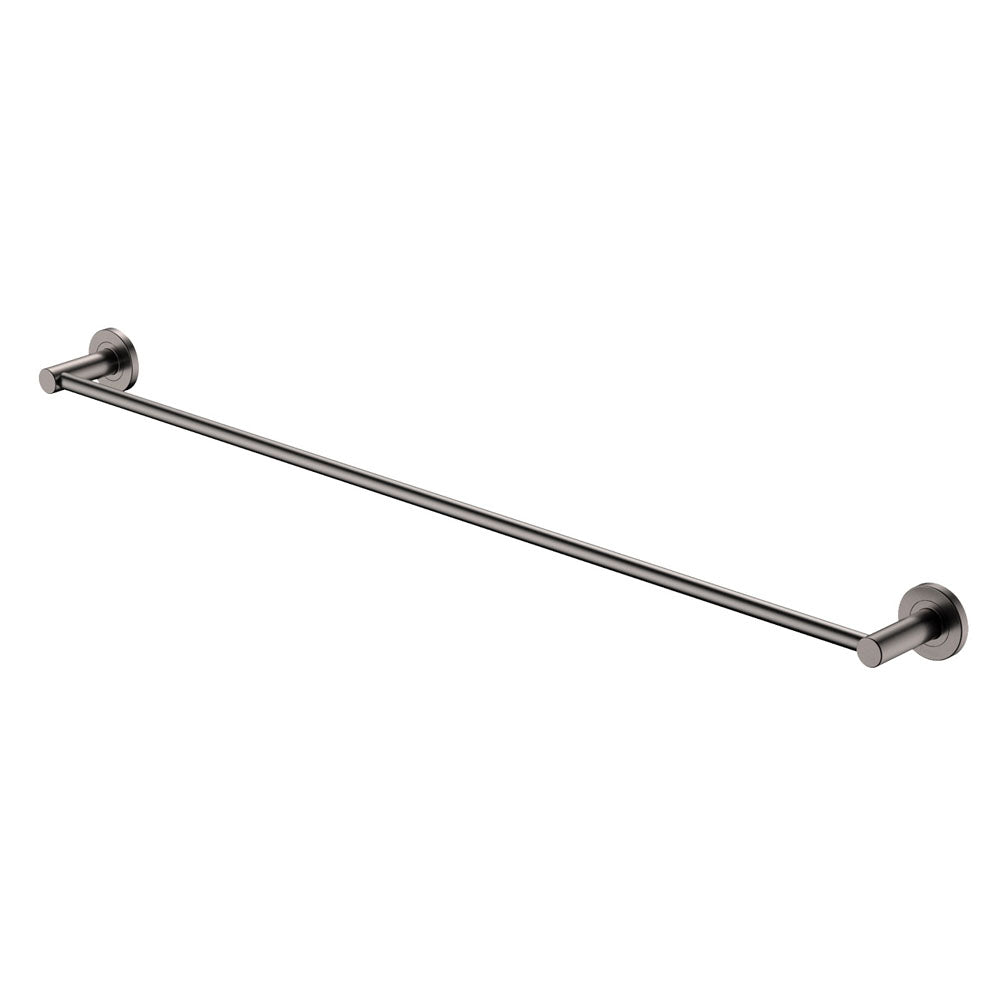 Fienza Kaya Single Towel Rail 900mm, Gun Metal
