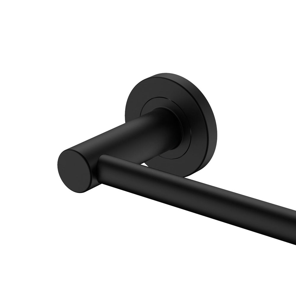 Fienza Kaya/Hustle 900mm Single Towel Rail, Matte Black