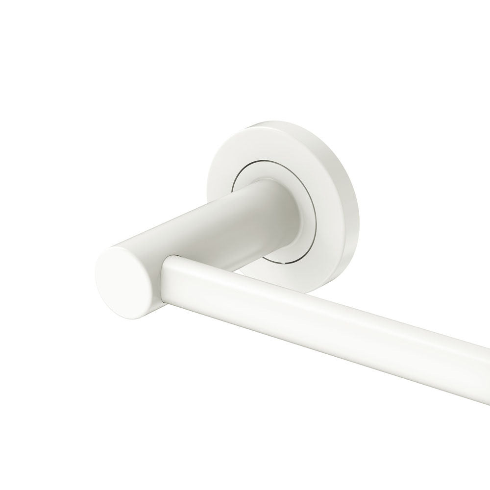 Fienza Kaya Single Towel Rail 900mm, Matte White
