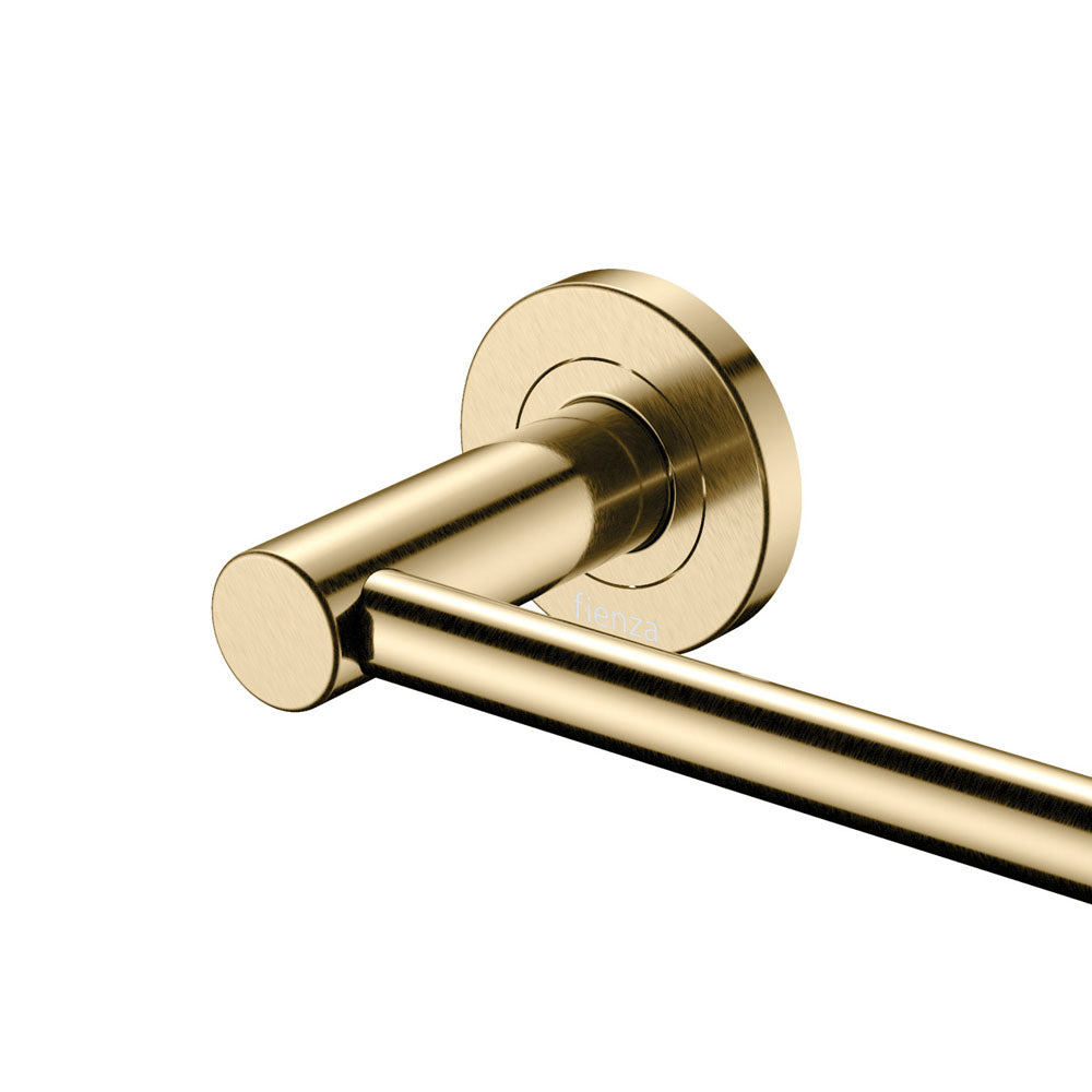 Fienza Kaya/Hustle 900mm Single Towel Rail, Urban Brass