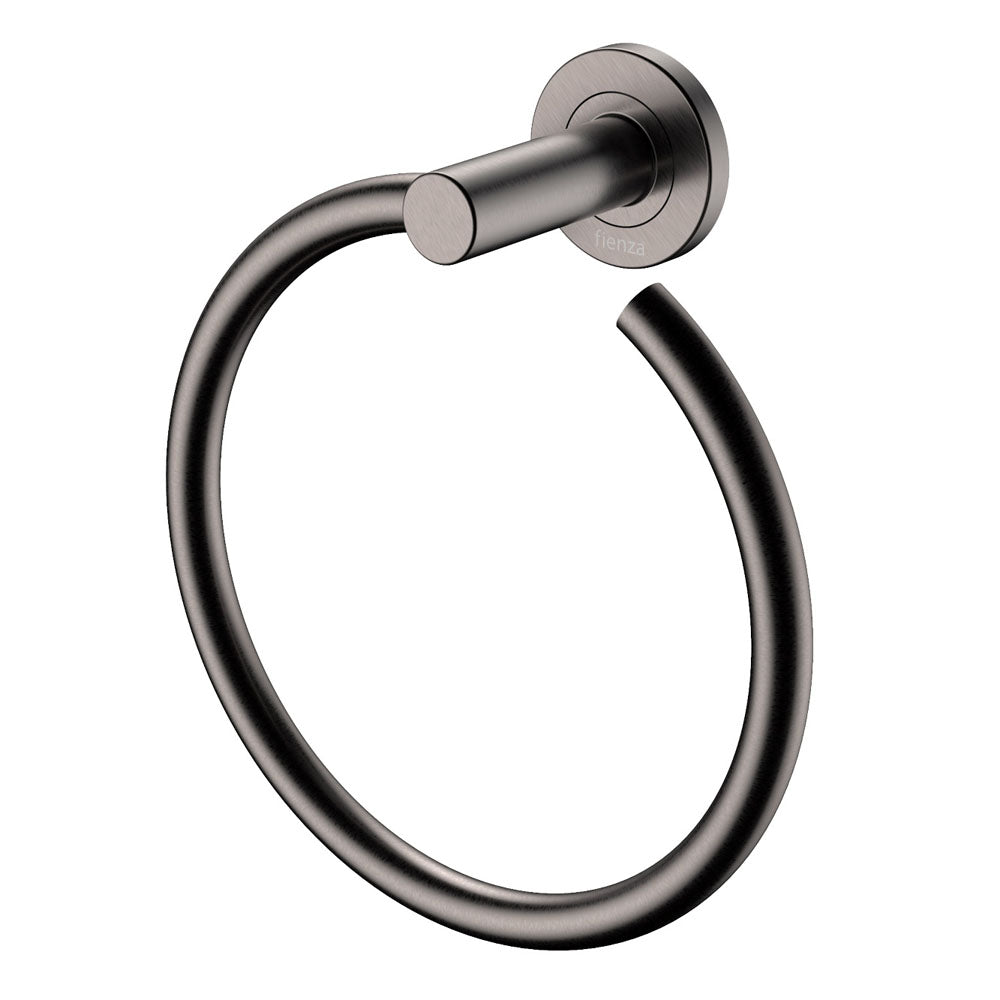 Fienza Kaya Towel Ring, Gun Metal