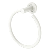 Fienza Kaya Towel Ring, Matte White