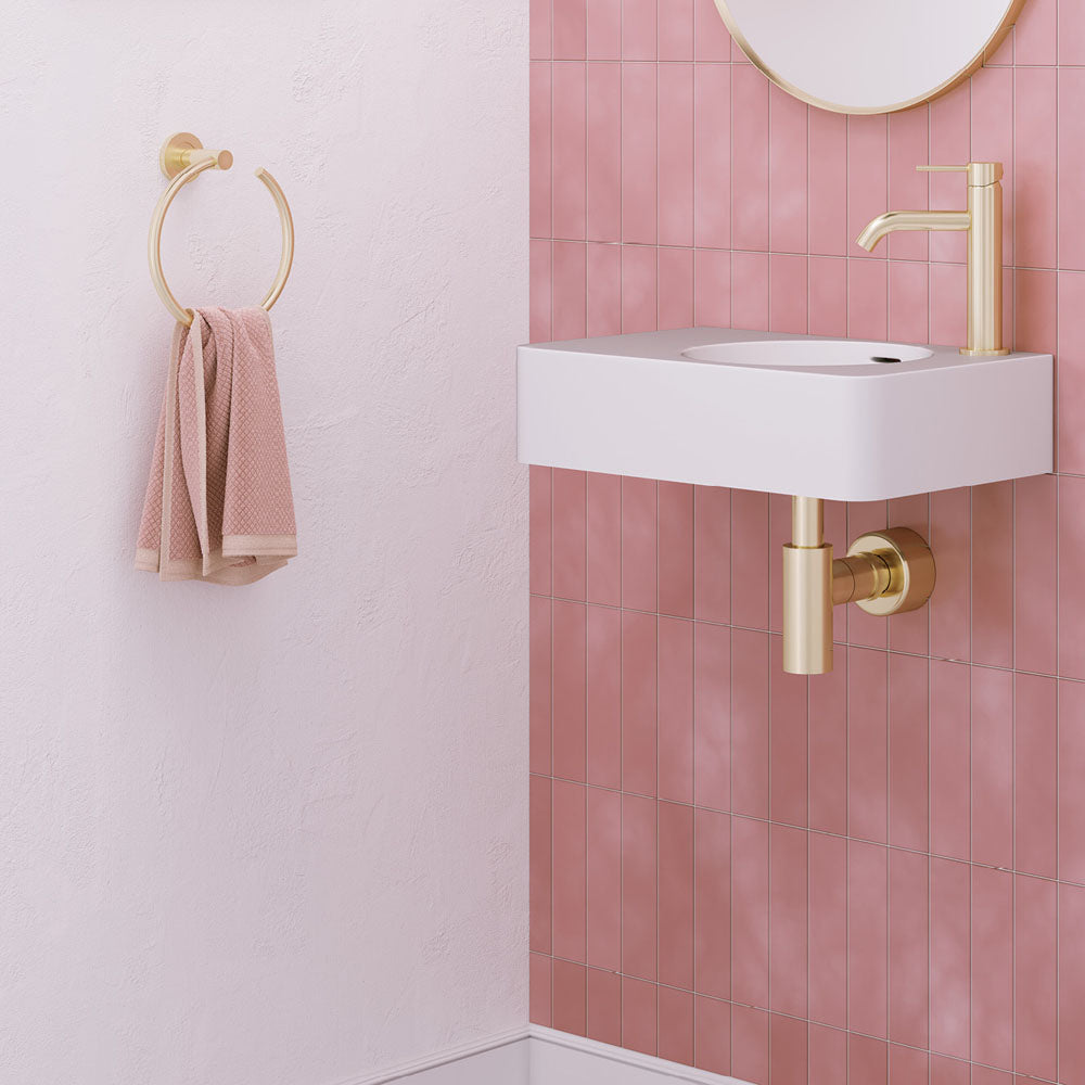 Fienza Kaya/Hustle Towel Ring, Urban Brass