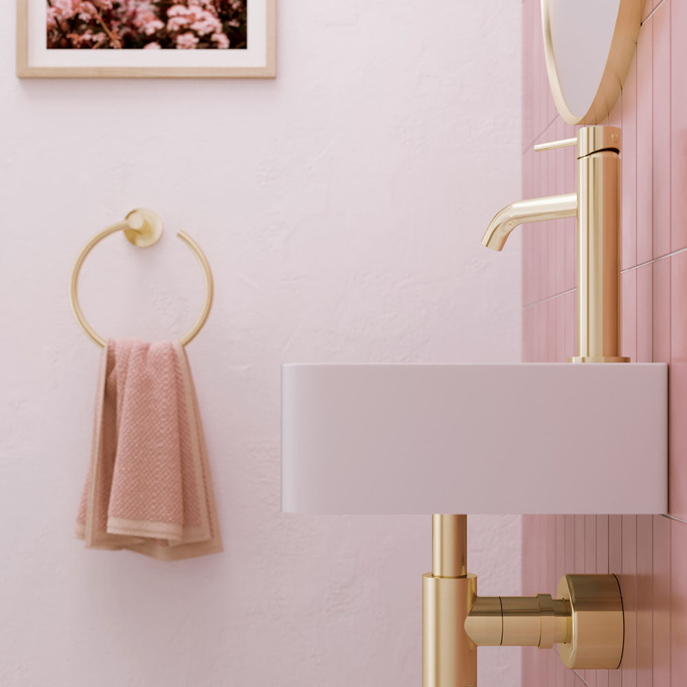 Fienza Kaya/Hustle Towel Ring, Urban Brass