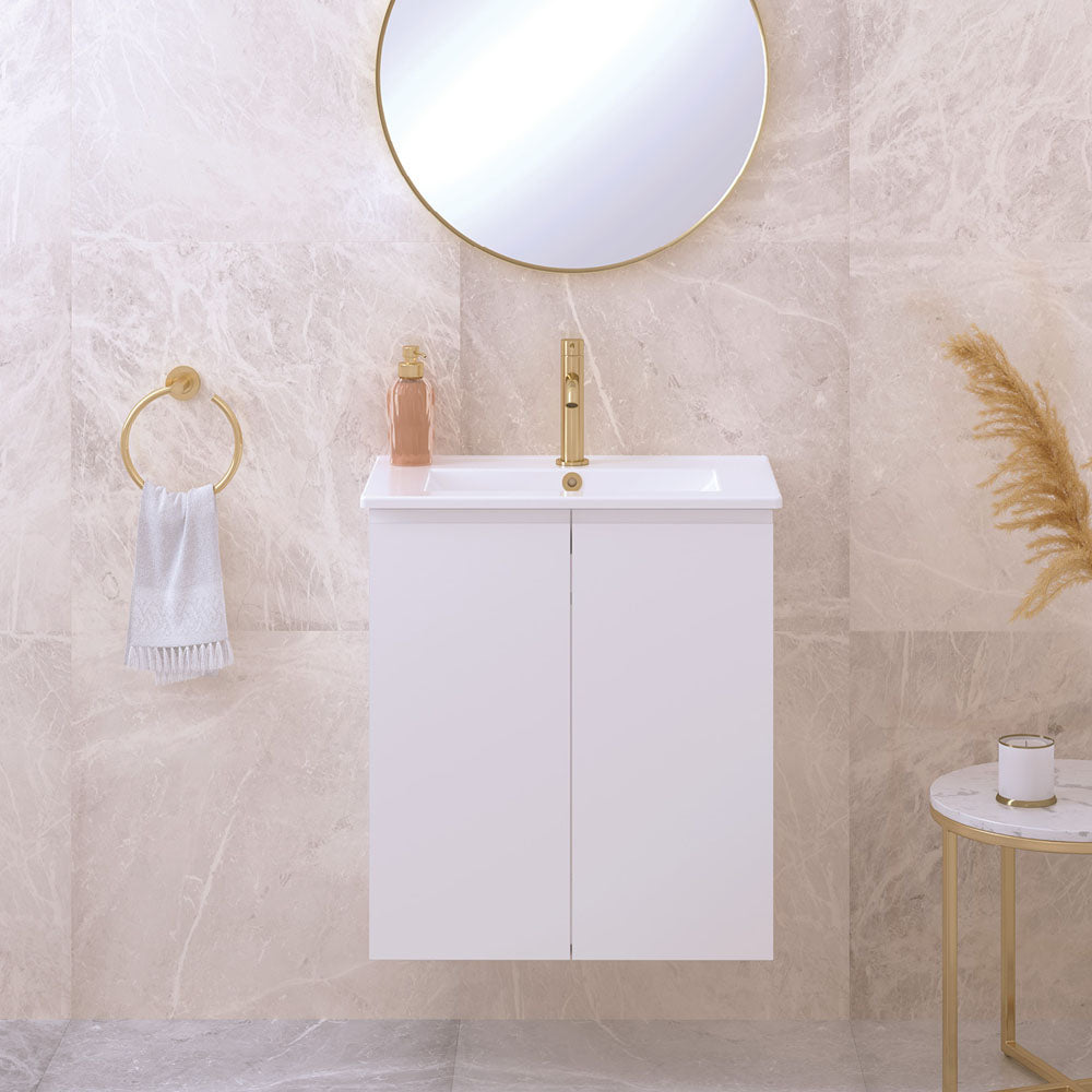 Fienza Kaya/Hustle Towel Ring, Urban Brass