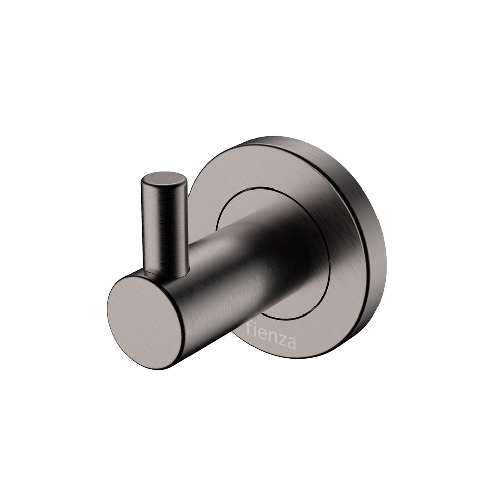 Fienza Kaya Single Robe Hook, Gun Metal