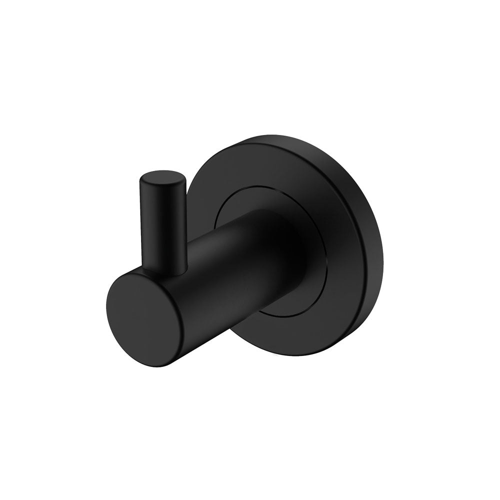 Fienza Kaya/Hustle Single Robe Hook, Matte Black