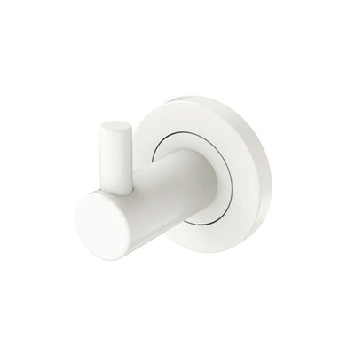 Fienza Kaya Single Robe Hook, Matte White