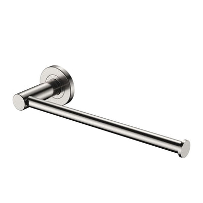Fienza Kaya Dual Purpose Towel Rail/Roll Holder, Brushed Nickel
