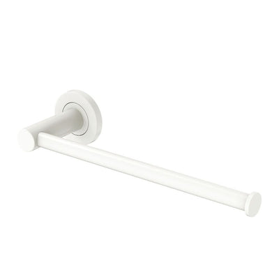 Fienza Kaya Dual Purpose Towel Rail/Roll Holder, Matte White