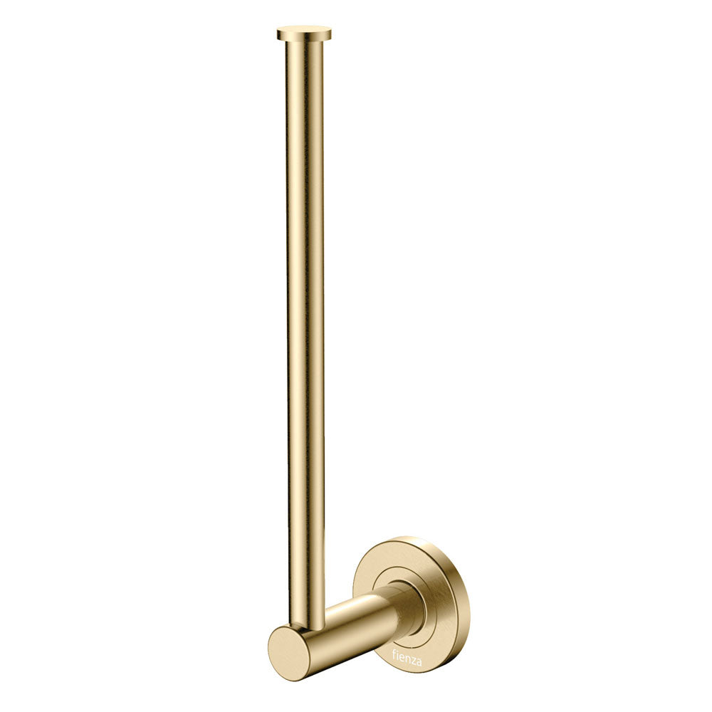 Fienza Kaya Dual Purpose Towel Rail/Roll Holder, Urban Brass