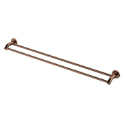 Fienza Kaya Double Towel Rail 900mm, Brushed Copper